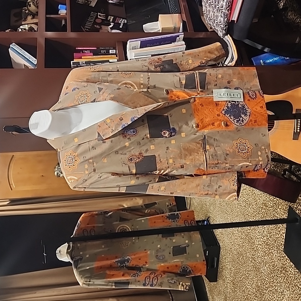 New Washable Silk Boyfriend Double Breasted Jacket